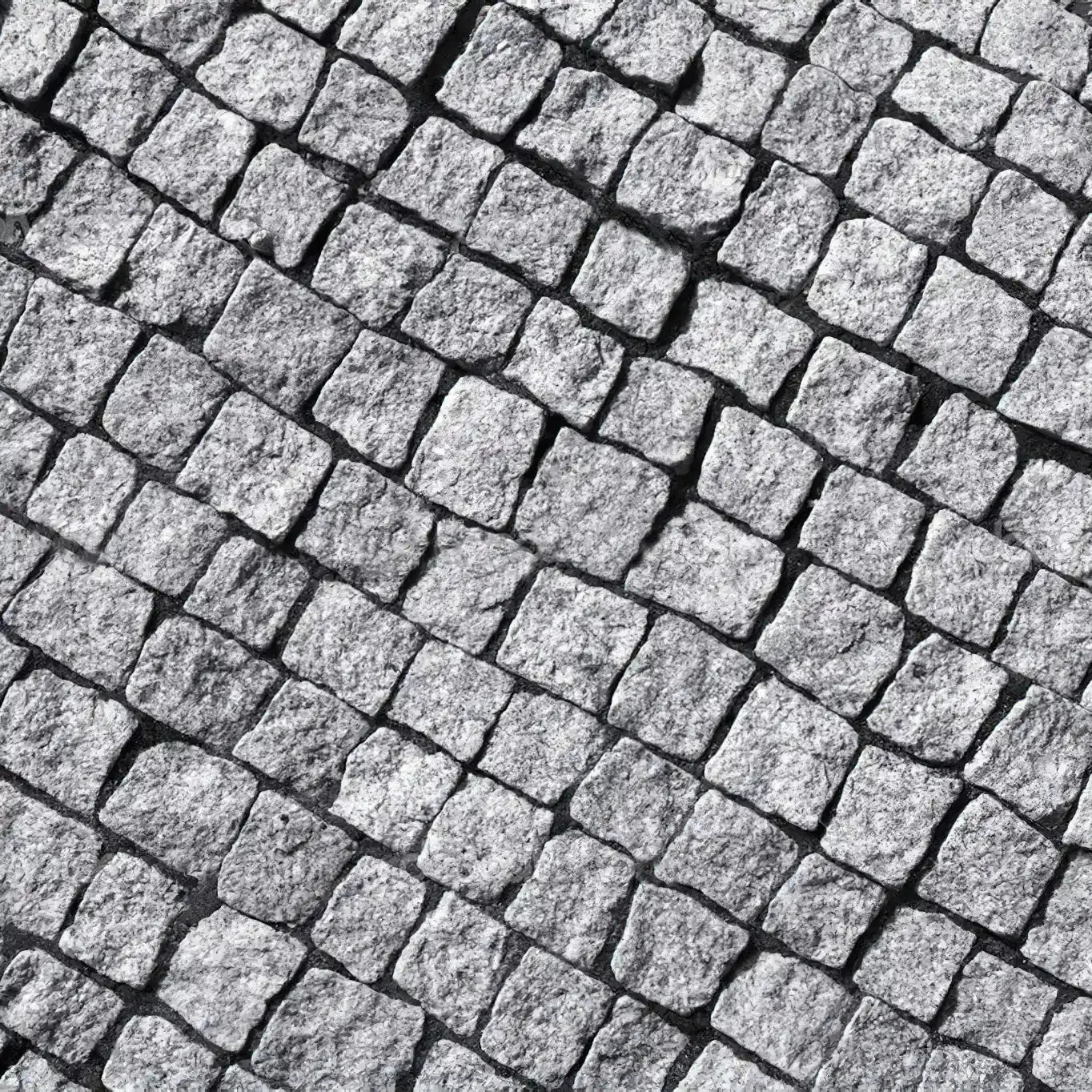 Pflaster Granit SILVERSAND Minéral Naturstein